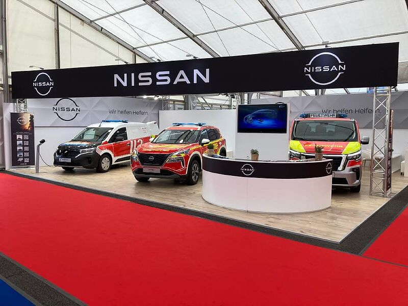 Nissan im Einsatz auf der RETTmobil 2023